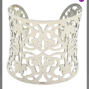 Pink Box-Butterfly design cutout cuff- stainless steel and beautiful!  NWT